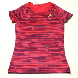 Adidas womens Short Sleeve Athletic Shirt Top XS